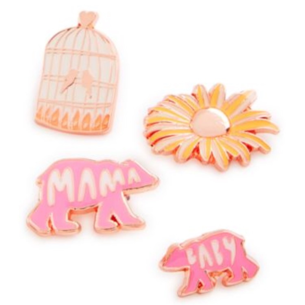 Celebrate Shop 4-Pc. Mama Bear Handbag Pin Set